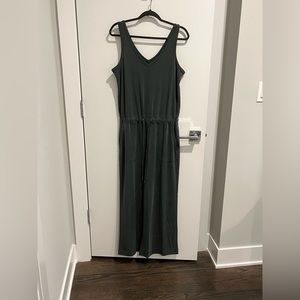 LOU & GREY SANDWASHED SLEEVELESS JUMPSUIT